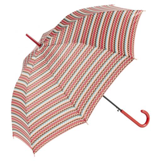 Paraguas largo de mujer Gotta  de estampado ondas
