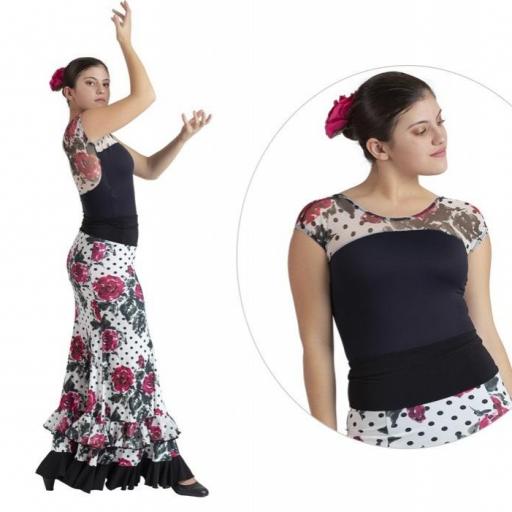 Sobre Falda Flamenca Happy Dance para Comprar Online - Faldas