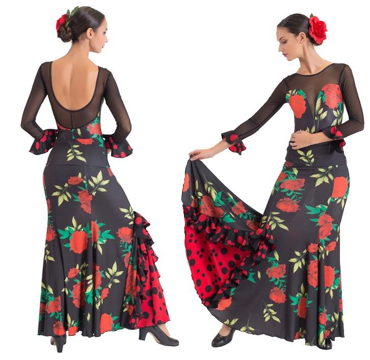 Falda Flamenco - Talla 4 a la 52: 129,95 €