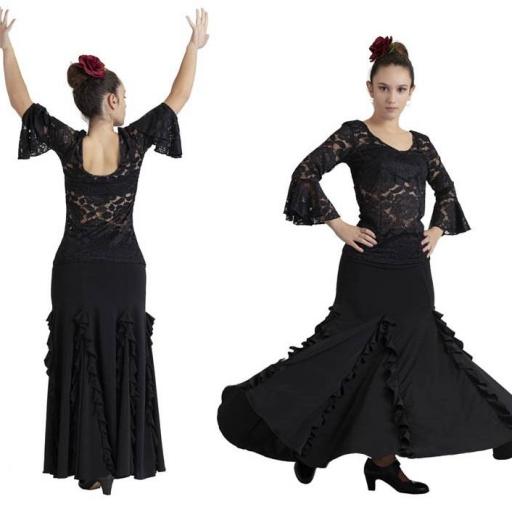 Falda Flamenco - Talla 4 a la 52: 129,95 €