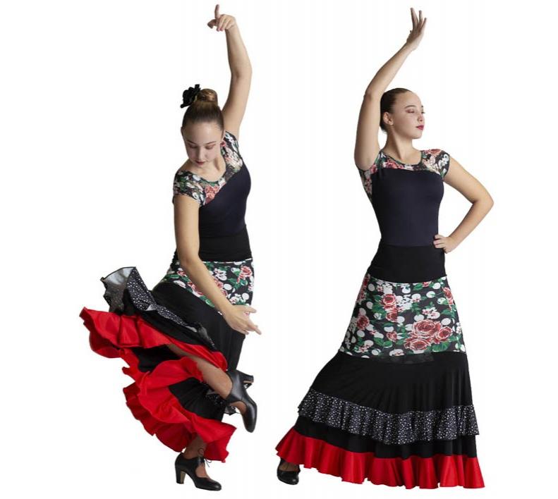 Falda Flamenco - Talla 4 a la 46: 89,95 €