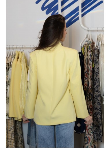 Blazer Asimétrica Butter Yellow [2]