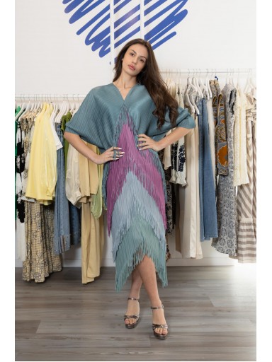 Vestido Belén Azul Morado [0]