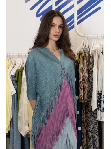 Vestido Belén Azul Morado [2]