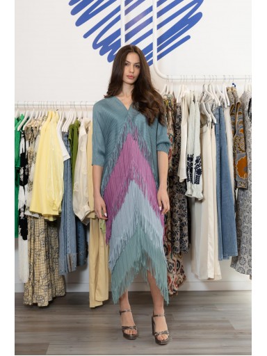 Vestido Belén Azul Morado [4]