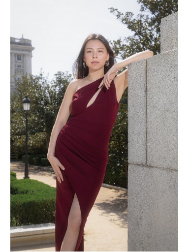 Vestido Salma Granate [1]