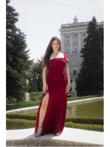 Vestido Valerie Vino [0]