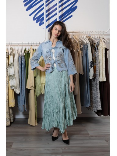 Falda Aguamarina [0]