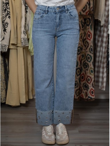 Denim Vuelta Arandela [0]