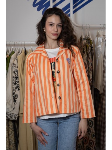 Blazer Impermeable Sésamo Mandarina [3]