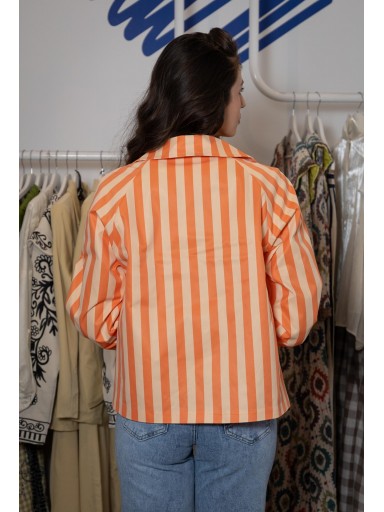 Blazer Impermeable Sésamo Mandarina [4]