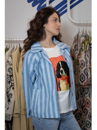 Blazer Impermeable Sésamo Azul [1]