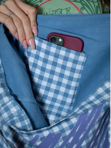 Bolso Loneta Sesamo Vichy [4]