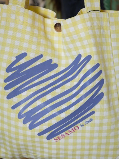 Bolso Loneta Sesamo Vichy [7]