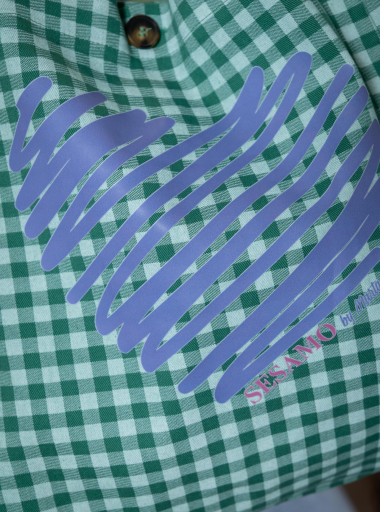 Bolso Loneta Sesamo Vichy [5]