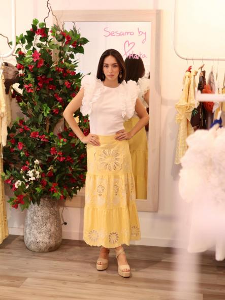 Falda Cristine Amarilla [3]