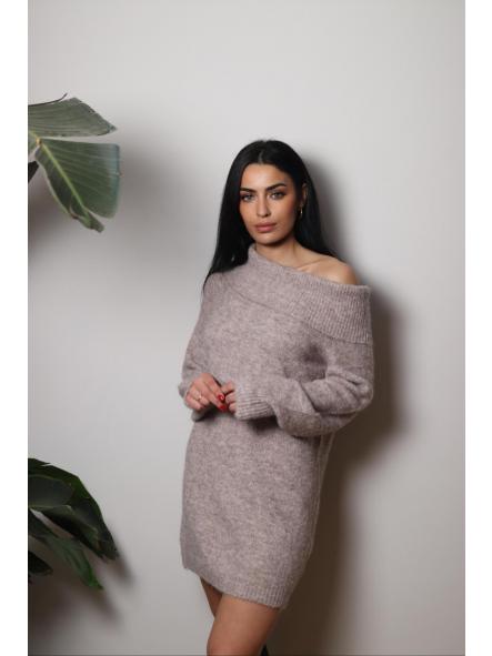 MaxiJersey Vestido Bardot [1]