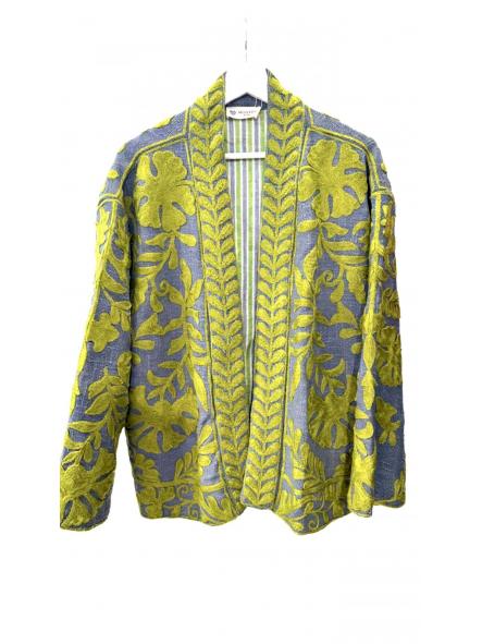 Kimono Suzani Green Lemon [0]