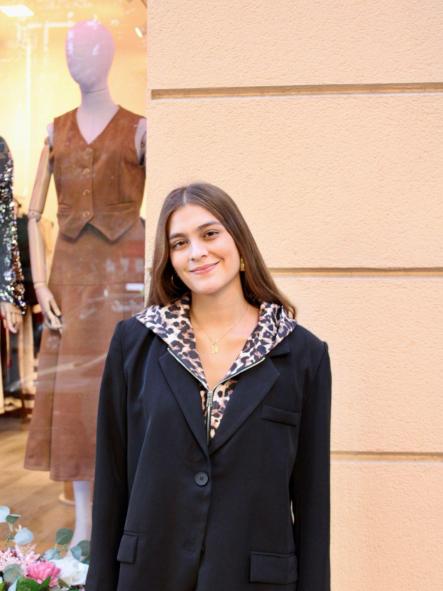 Blazer con Capucha Leopardo [2]