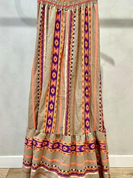 Vestido Zanzibar topo