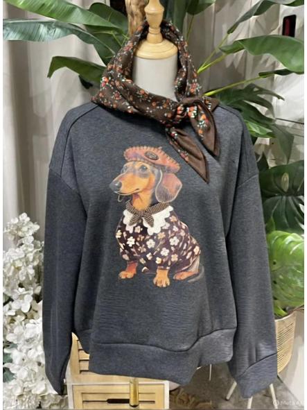 Teckel boheme con pañuelo [0]