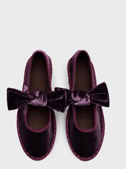 Merceditas Lazo Terciopelo Burdeos [2]