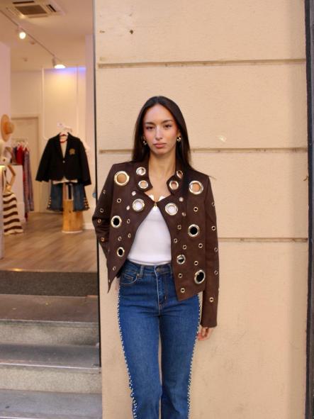 Chaqueta ante Hollywood