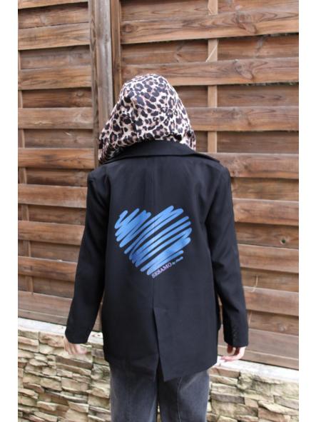 Blazer con Capucha Leopardo [2]