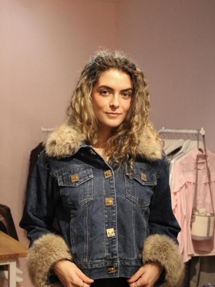 Chaqueta Denim Pelo [0]