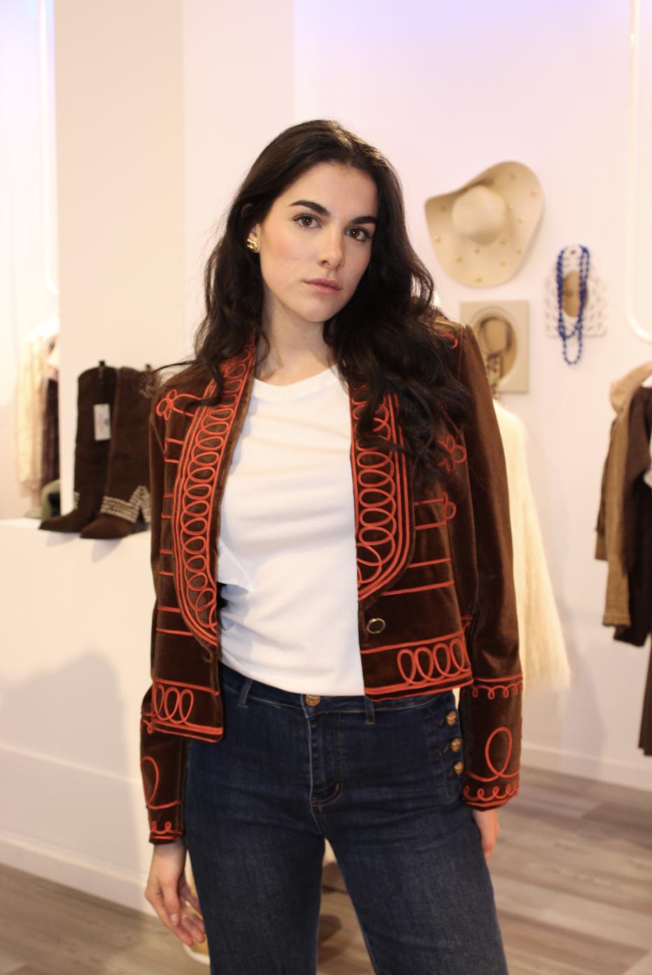 Chaqueta Terciopelo Anais