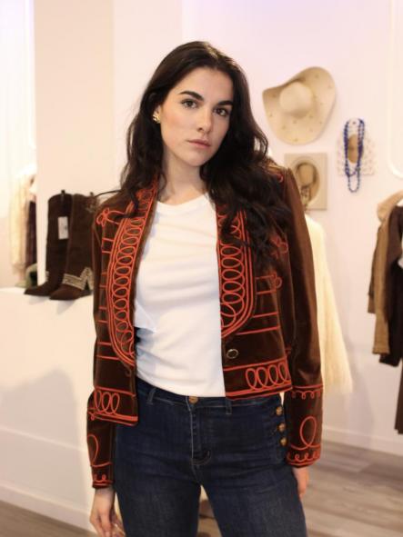 Chaqueta Terciopelo Anais