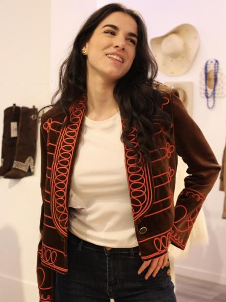 Chaqueta Terciopelo Anais [2]