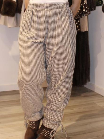 Pantalón Bombacho Vichy [0]