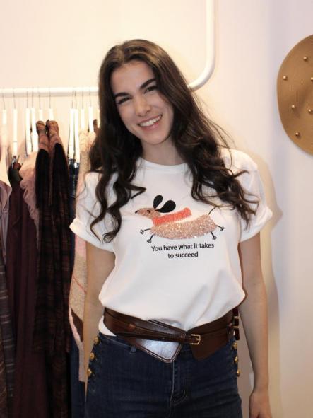 Camiseta Teckel Pailletes [0]