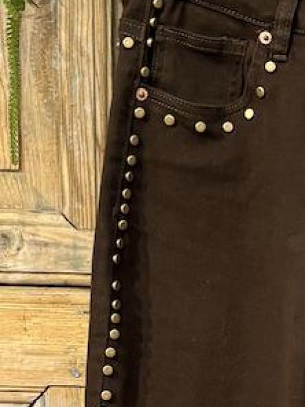 Denim Choco Tachuelas Cobre [1]