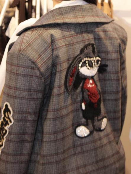 Blazer Cuadros Rabbit