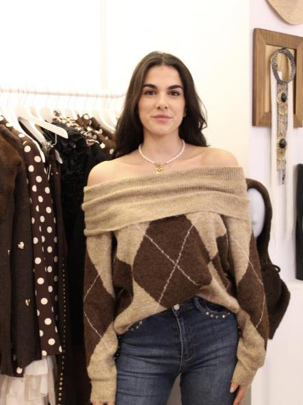 JERSEY BARDOT ROMBOS   [0]