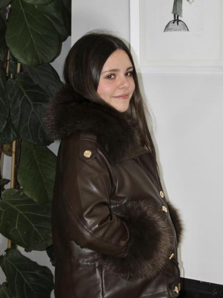 Chaqueta Ecopiel Colomer Choco