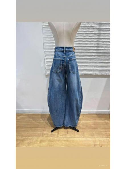 Denim globo boton ladeado [2]