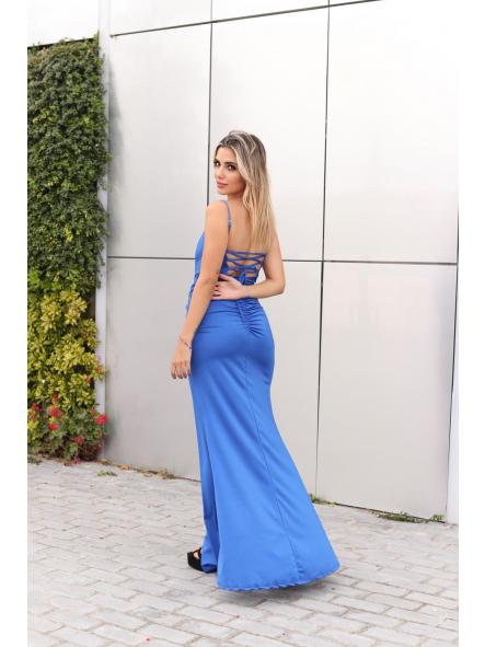 Vestido Aurora Azul Añil [1]
