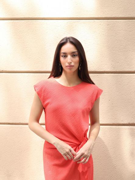 Vestido Nudo Coral [2]
