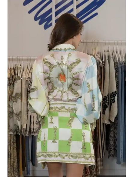 Vestido Satinado Queen [5]