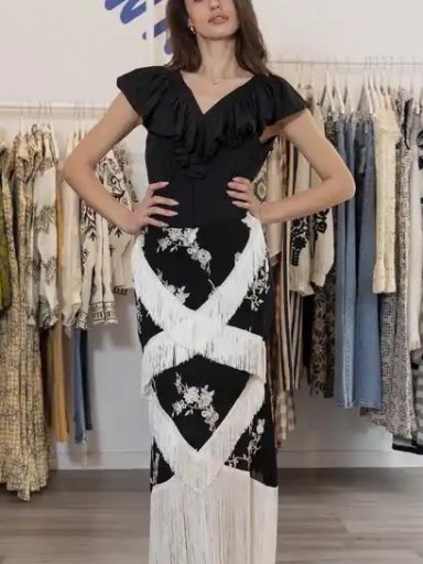 Falda Sevilla Negro [2]