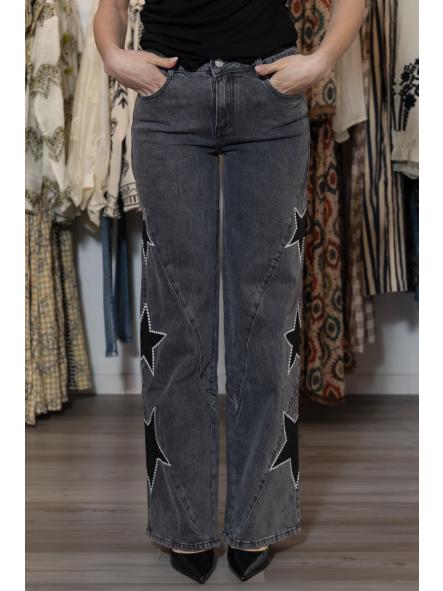 Denim Grey Stars [6]