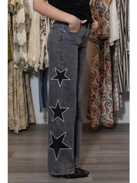 Denim Grey Stars [7]