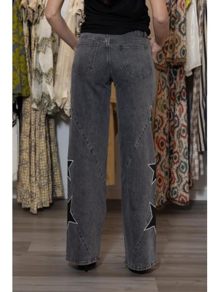 Denim Grey Stars [5]