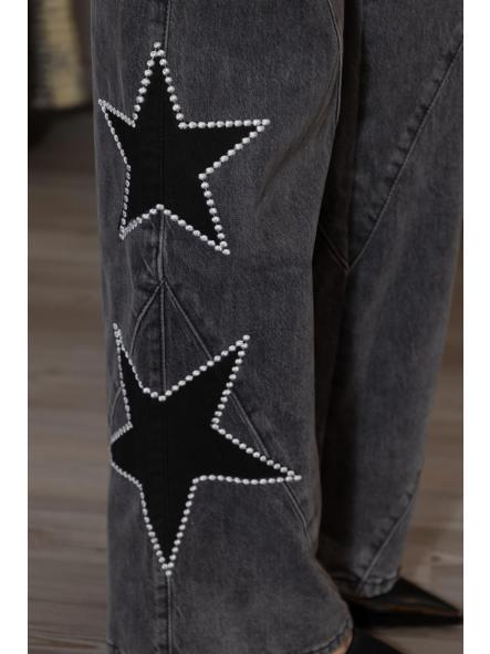 Denim Grey Stars [4]
