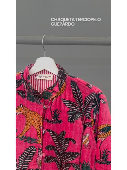 Chaqueta Terciopelo Reversible Guepardos  [3]
