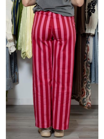 Pantalón Stripes Rosa Rojo [2]