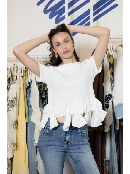 Camiseta Lazos Blanca
